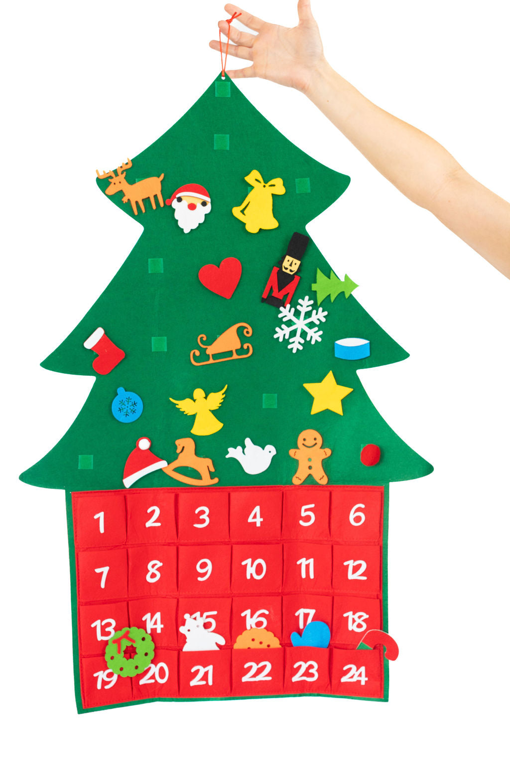 Kids Interactive Felt Christmas Countdown