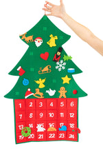 Load image into Gallery viewer, Kids Interactive Felt Christmas Countdown
